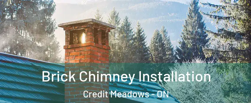  Brick Chimney Installation Credit Meadows - ON
