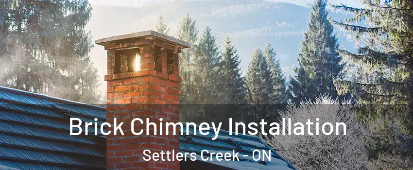  Brick Chimney Installation Settlers Creek - ON
