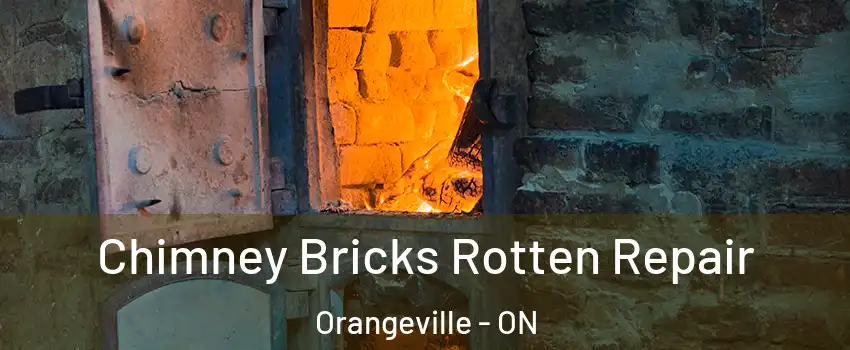  Chimney Bricks Rotten Repair Orangeville - ON