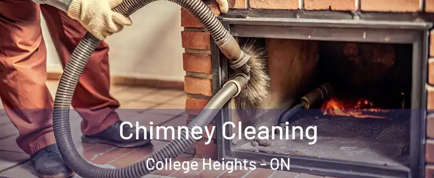  Chimney Cleaning College Heights - ON