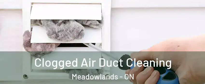  Clogged Air Duct Cleaning Meadowlands - ON