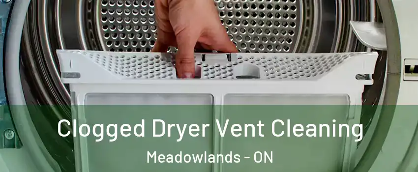  Clogged Dryer Vent Cleaning Meadowlands - ON