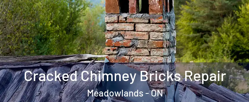  Cracked Chimney Bricks Repair Meadowlands - ON