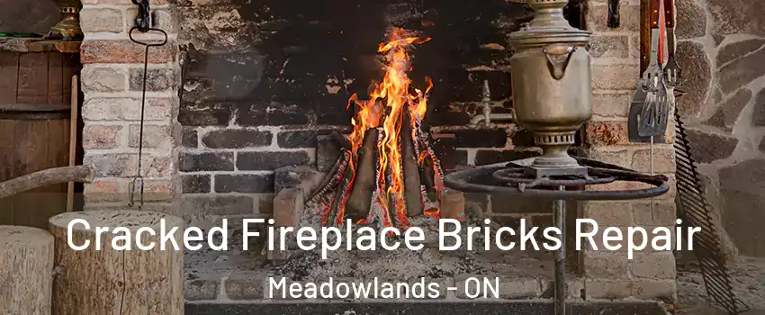  Cracked Fireplace Bricks Repair Meadowlands - ON