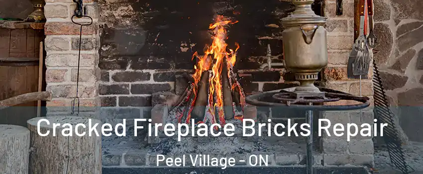  Cracked Fireplace Bricks Repair Peel Village - ON