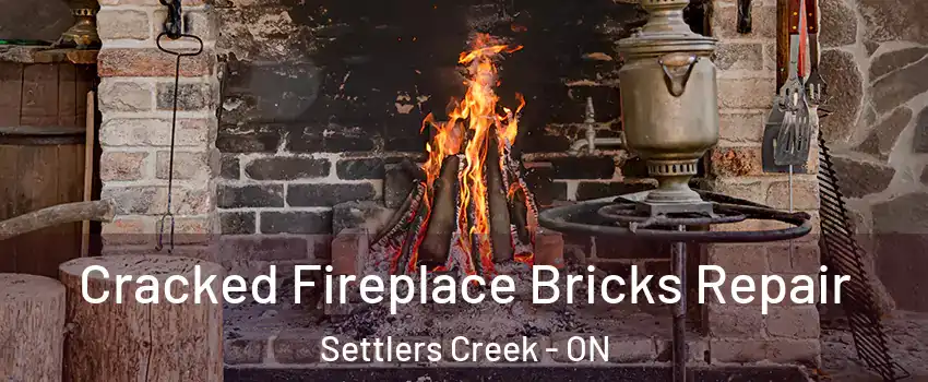  Cracked Fireplace Bricks Repair Settlers Creek - ON