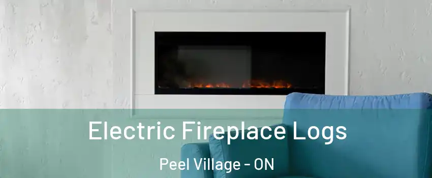 Electric Fireplace Logs Peel Village - ON