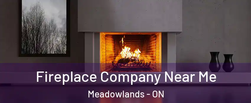  Fireplace Company Near Me Meadowlands - ON