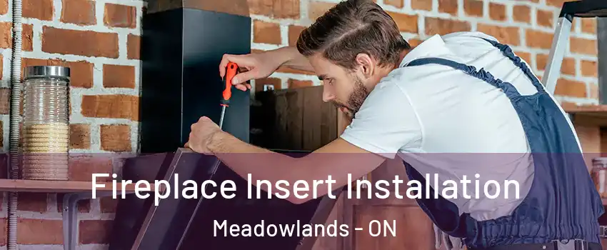  Fireplace Insert Installation Meadowlands - ON