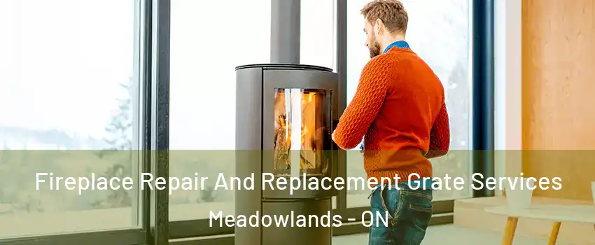  Fireplace Repair And Replacement Grate Services Meadowlands - ON