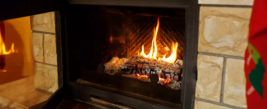 Commercial Prefabricated Fireplace Replacement in Meadowlands, Ontario