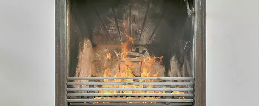 Travis Industries Linear Gas Fireplace Installation in Montgomery Village, Ontario