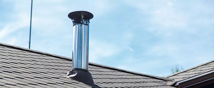 Outdoor Metal Chimney Installation in Meadowlands, Ontario