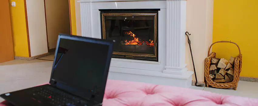 Valor Outdoor Gas Fireplace in Meadowlands, Ontario