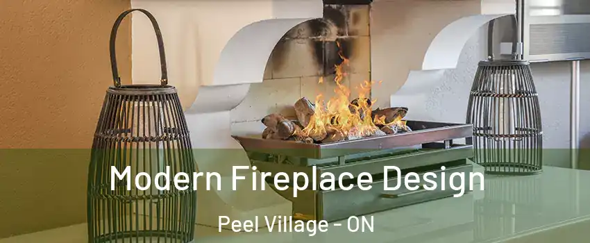  Modern Fireplace Design Peel Village - ON