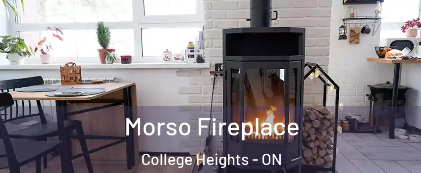  Morso Fireplace College Heights - ON