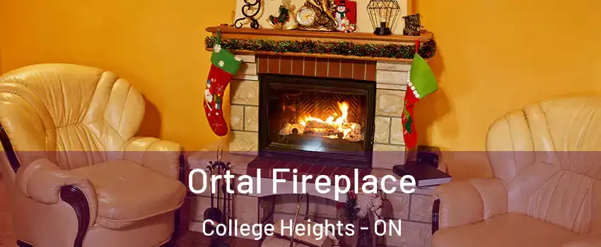  Ortal Fireplace College Heights - ON