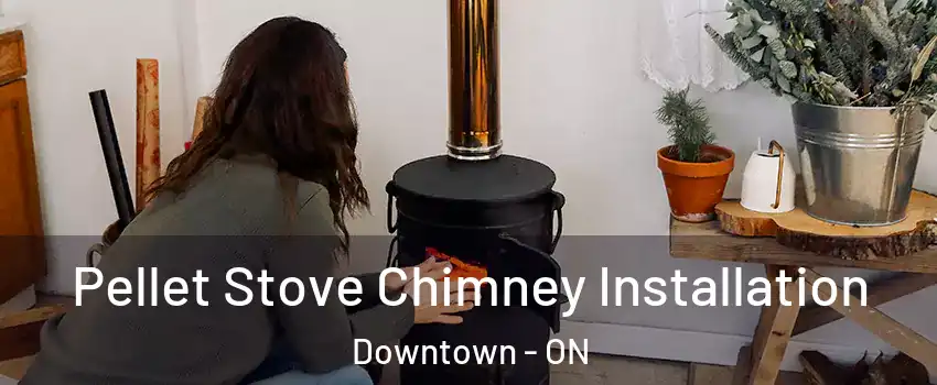  Pellet Stove Chimney Installation Downtown - ON