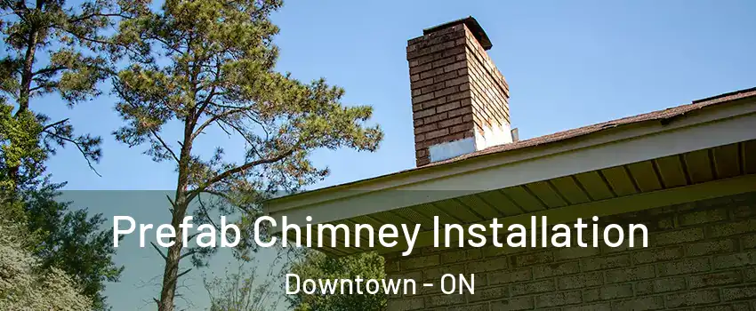  Prefab Chimney Installation Downtown - ON