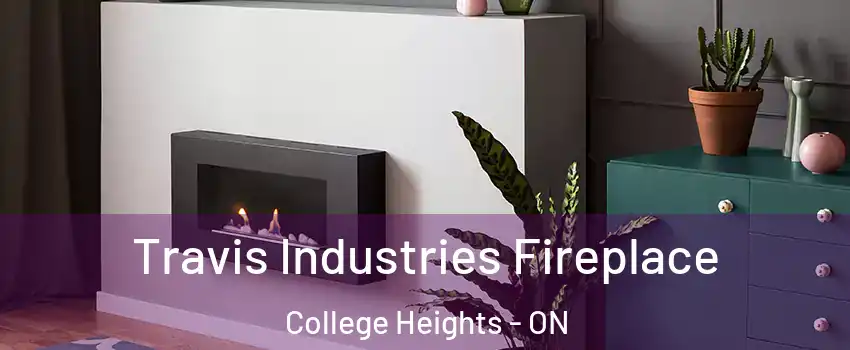Travis Industries Fireplace College Heights - ON